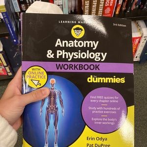 Anatomy book from Barnes and noble! Great beginners book!